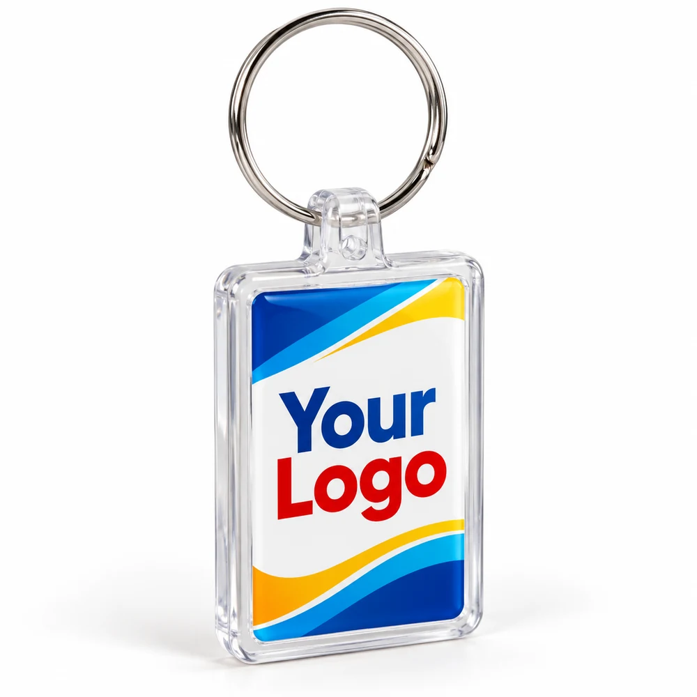 Photo Window ABS Keychain